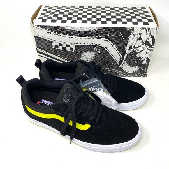 💖MEGA SALE💖VANS Kyle Walker Low Top Black Women’s Suede  Casual  VN0A5JIE8YY - Picture 3 of 11